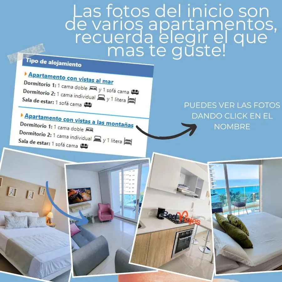 Apartamentos En Reserva Del Mar - By Bedviajes Santa Marta  Colombia